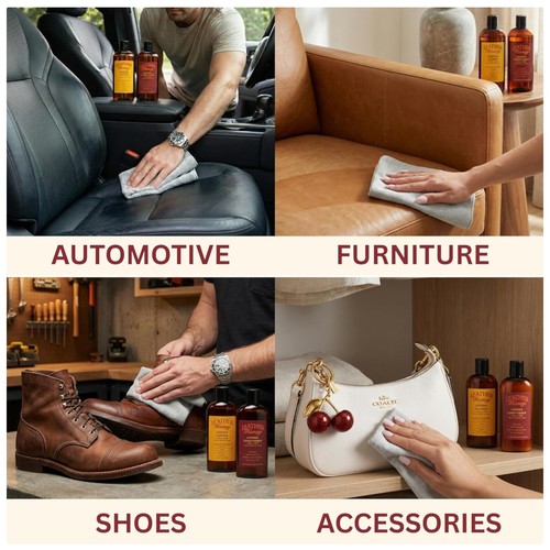 Leather care kit cleaner - care,