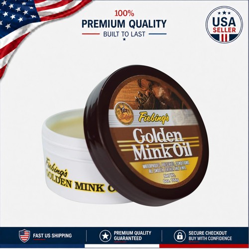 6oz mink oil leather - oil,