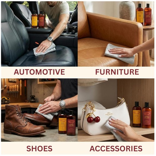 Complete leather restoration - complete,