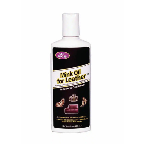 Mink oil leather - protector, 8oz